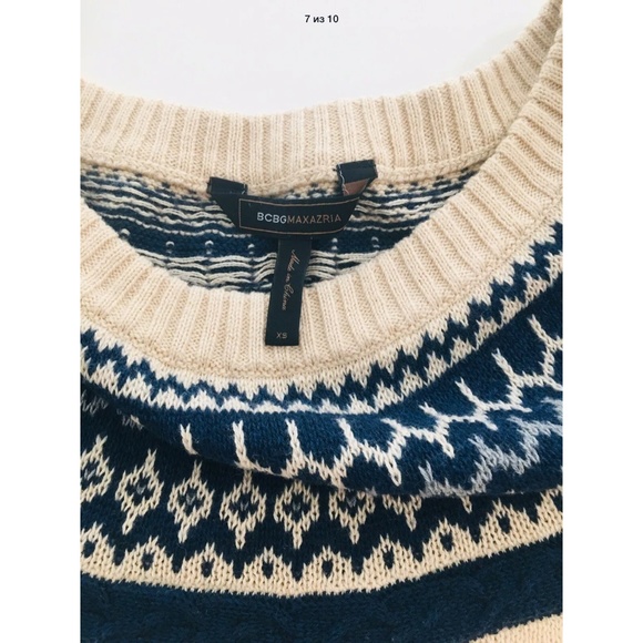 BCBGMaxazria Womens XS Sweater Dress - Picture 7 of 10